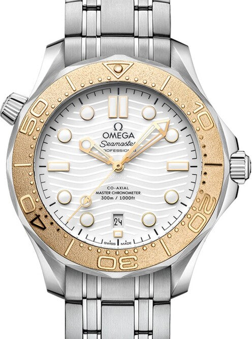 Omega Seamaster Diver 300 M 42 mm Stal Biały