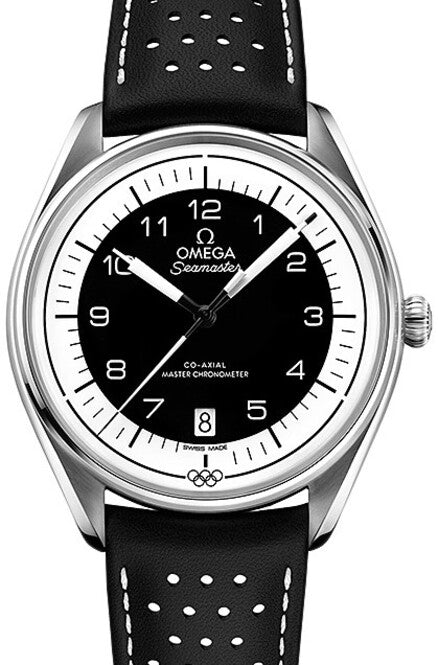 Omega Seamaster Olympic 39.5 mm Stal Czarny