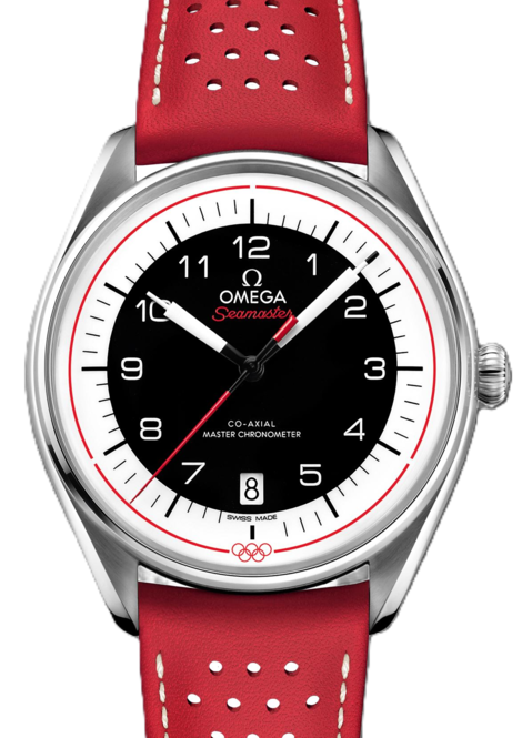 Omega Seamaster Olympic 39.5 mm Stal Czarny
