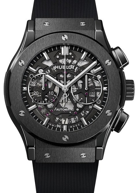 Hublot Classic Fusion Aerofusion Czarny 45 mm Ceramika