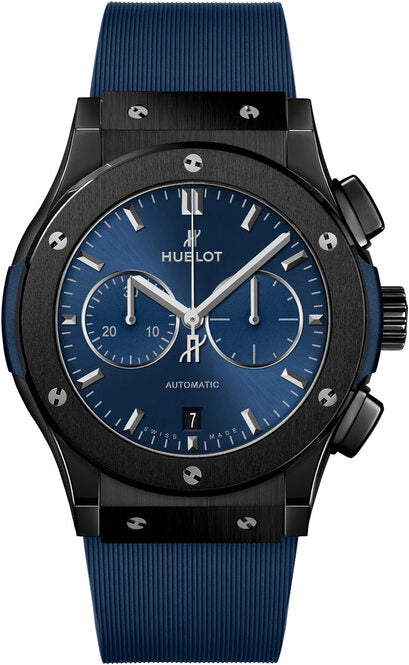 Hublot Classic Fusion Niebieski 42 mm Ceramika