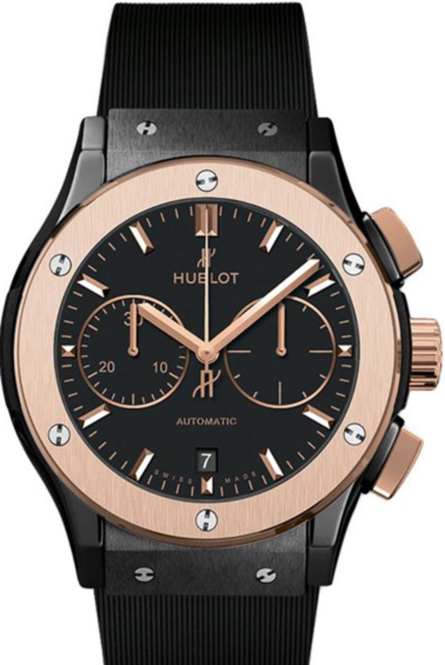 Hublot Classic Fusion Chronograph Czarny 42 mm Ceramika