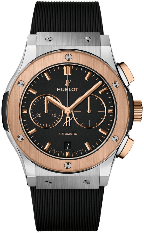 Hublot Classic Fusion Chronograph Czarny 42mm Tytan