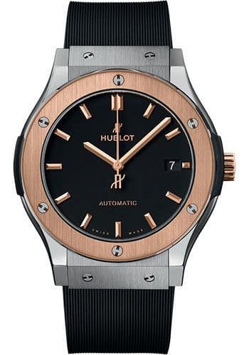 Hublot Classic Fusion Czarny 42mm Tytan