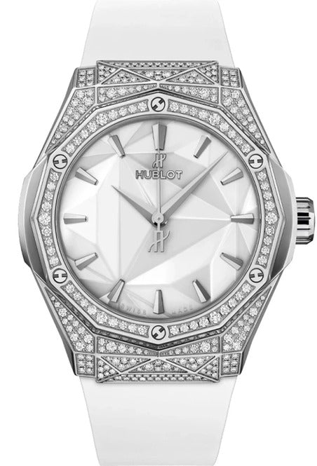 Hublot Classic Fusion Biały 40 mm Tytan