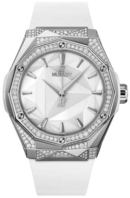 Hublot Classic Fusion Biały 40 mm Tytan
