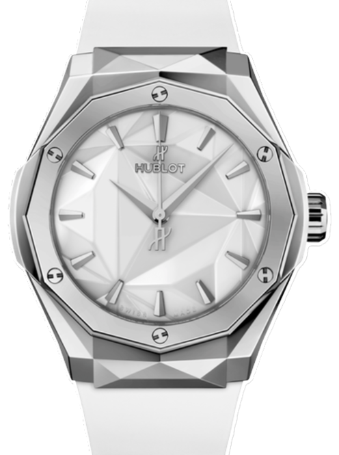 Hublot Classic Biały 40 mm Tytan
