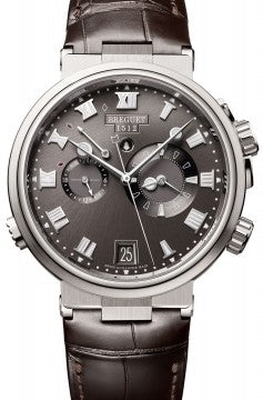 Breguet Marine Szary 40 mm Tytan