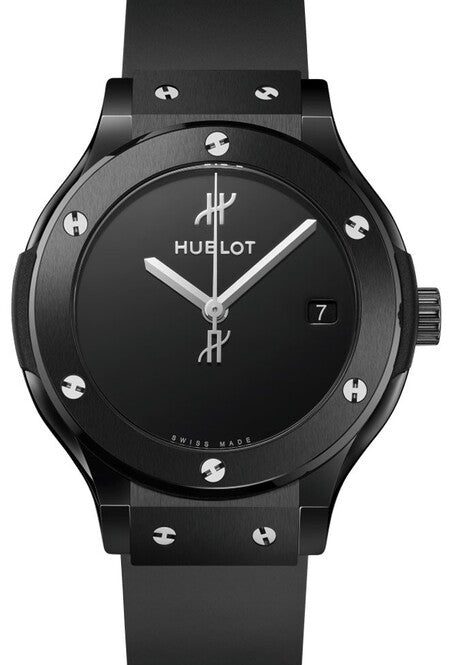 Hublot Classic Fusion Czarny 38 mm Ceramika