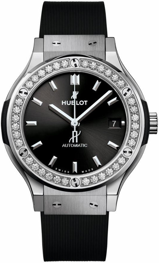 Hublot Classic Fusion Czarny 38mm Tytan