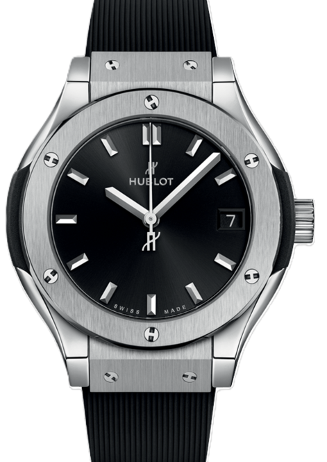 Hublot Classic Fusion Czarny 33 mm Tytan