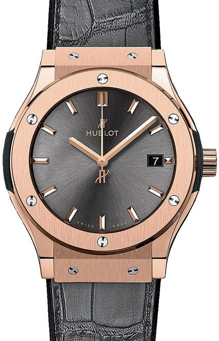 Hublot Classic Fusion Racing Grey 33 mm Złoto różowe