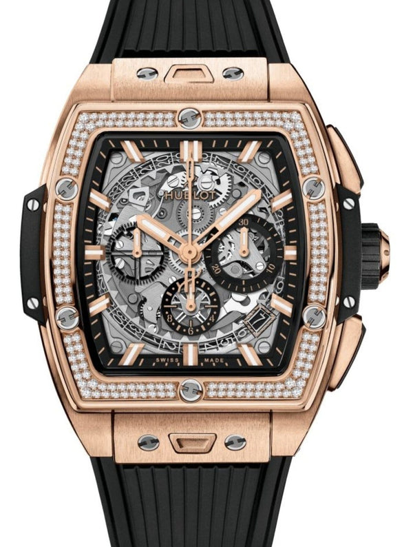 Hublot Spirit of Big Bang Szkieletowany 42mm Złoto różowe