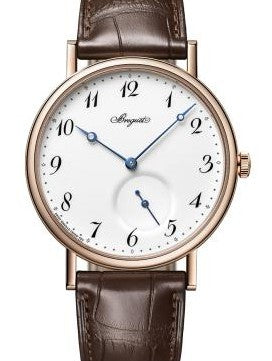 Breguet Classique Bialy 40 mm Zloto rozowe