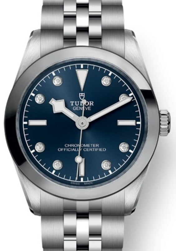 Tudor Black Bay Niebieski 31 mm Stal