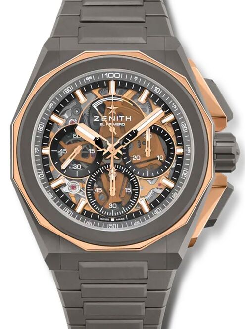 Zenith Defy Extreme Szkieletowany 45 mm Złoto różowe