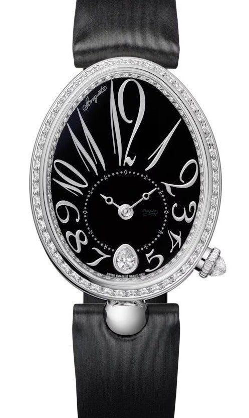 Breguet Reine de Naples 36.5 X 28.45 mm Zloto biale