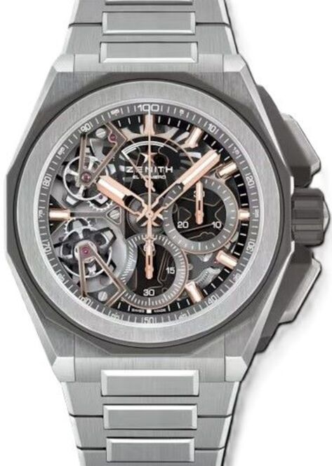 Zenith Defy El Primero Szkieletowany 45 mm Tytan