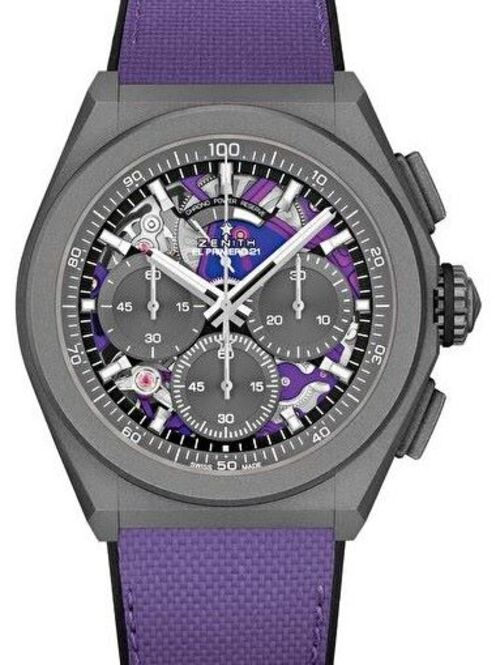 Zenith Defy El Primero 21 Ultraviolet 44 mm Tytan