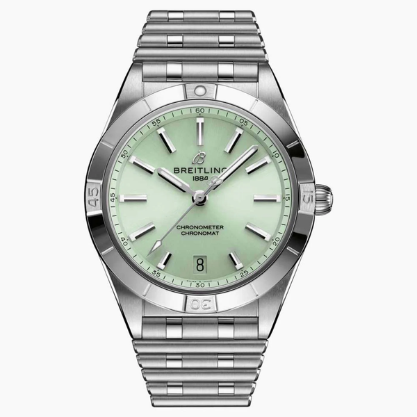 Breitling Chronomat Zielony 36mm Stal