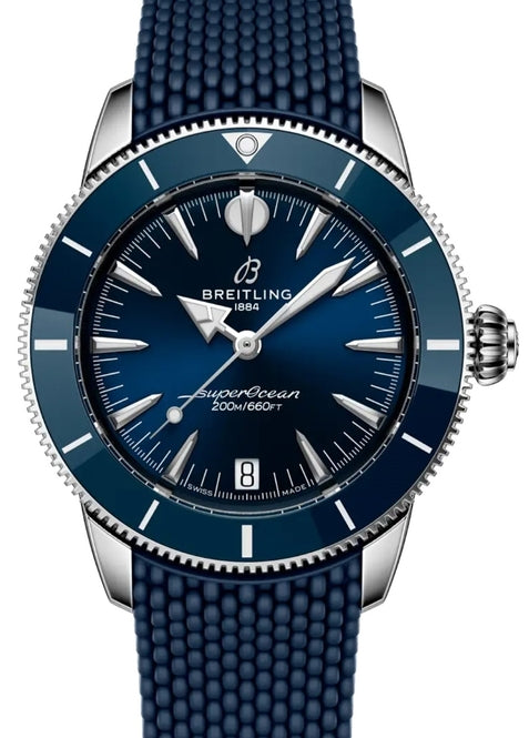Breitling Superocean Heritage Niebieski 36 mm Stal