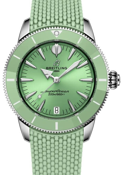 Breitling Superocean Heritage Zielony 36 mm Stal