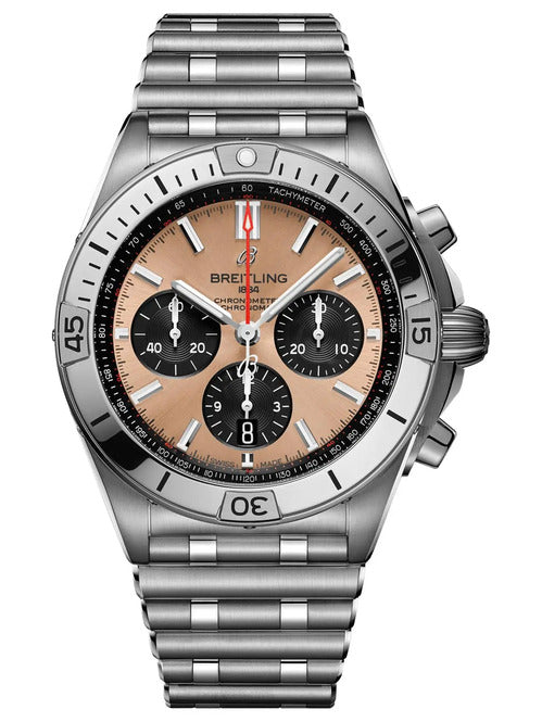 Breitling Chronomat Brazowy 42mm Stal