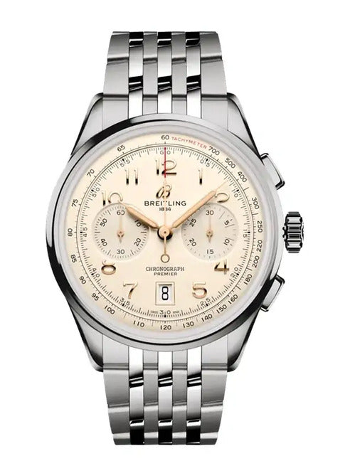 Breitling Premier B01 Chronograph Szampanski 42mm Stal