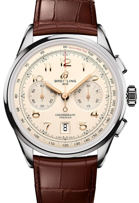 Breitling Premier Szampanski 42 mm Stal