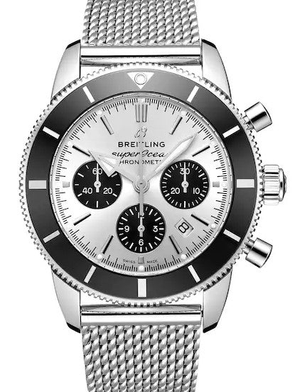 Breitling Superocean Heritage Szary 44mm Stal