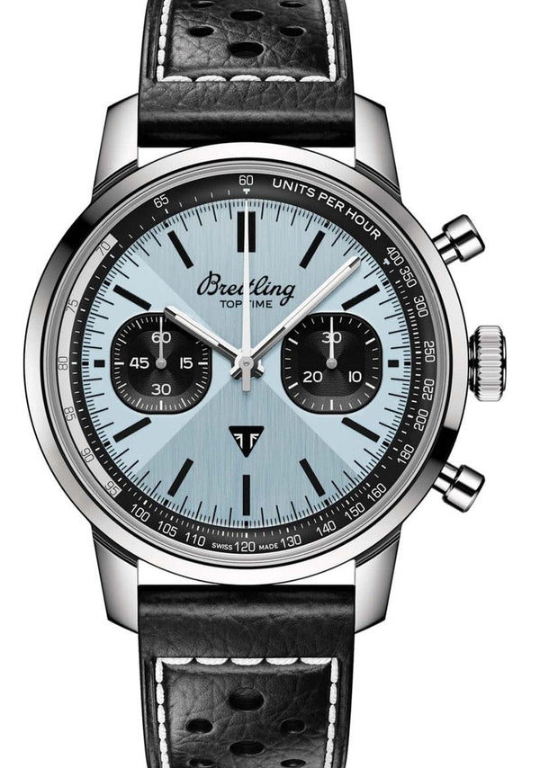 Breitling Top Time Niebieski 41mm Stal