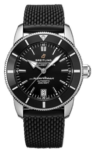 Breitling Superocean Heritage Czarny 42mm Stal