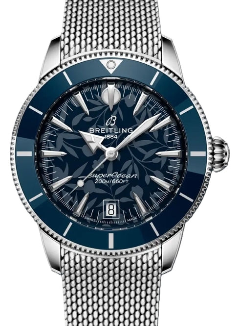 Breitling Superocean Heritage Niebieski 40 mm Stal