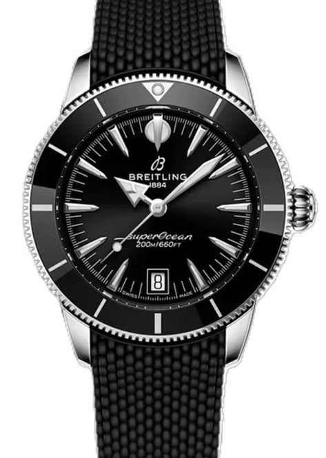 Breitling Superocean Heritage Czarny 40 mm Stal