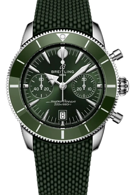 Breitling Superocean Heritage Zielony 42 mm Stal