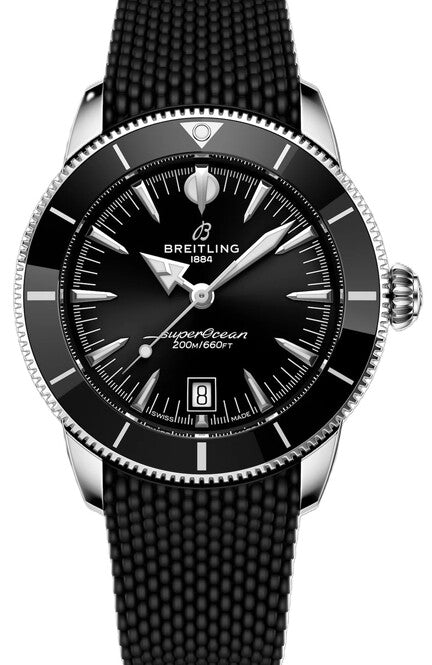 Breitling Superocean Heritage Czarny 42 mm Stal