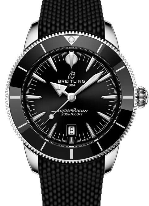 Breitling Superocean Heritage Czarny 44 mm Stal