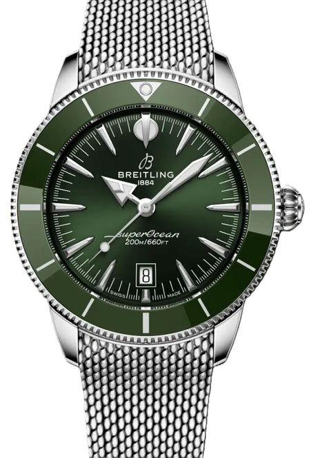 Breitling Superocean Heritage Zielony 44 mm Stal