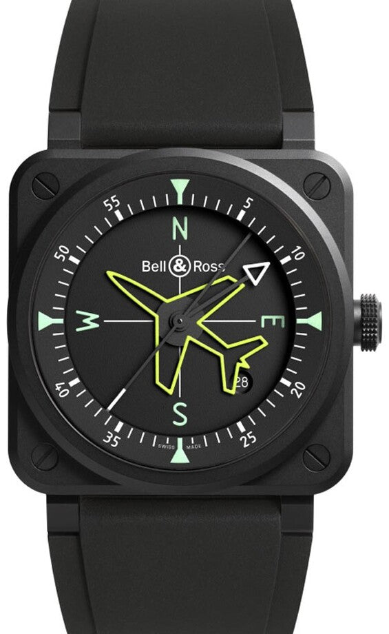 Bell & Ross BR 03 Czarny 41 mm Ceramika