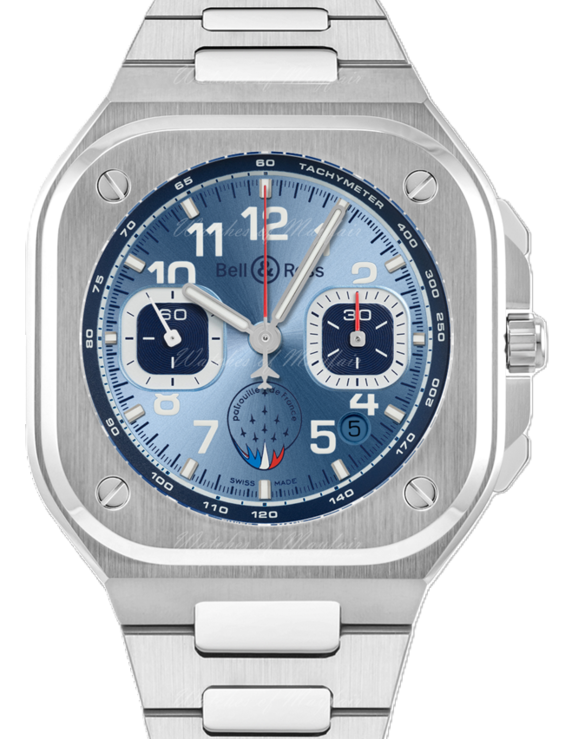 Bell & Ross BR 05 Niebieski 41 mm Stal