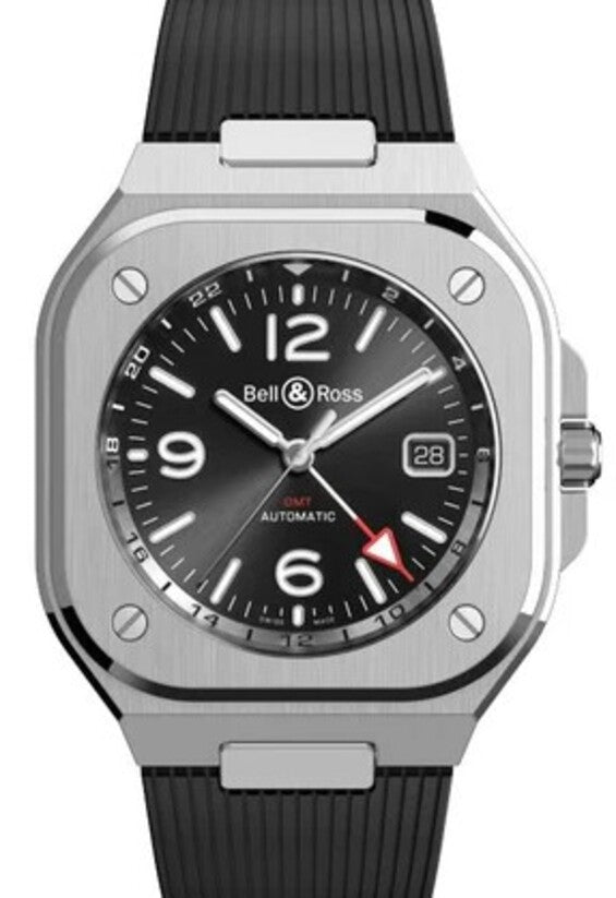 Bell & Ross BR 05 Czarny 41 mm Stal