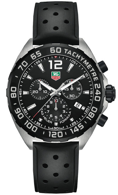 TAG Heuer Formula 1 Quartz Czarny 43 mm Stal