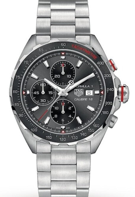 TAG Heuer Formula 1 Calibre 16 Szary 44 mm Stal