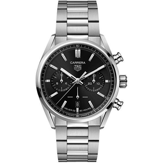 TAG Heuer Carrera Czarny 42 mm Stal