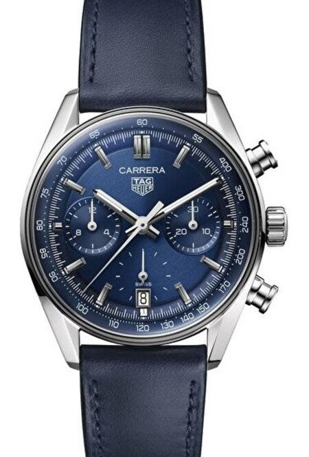 TAG Heuer Carrera Niebieski 39 mm Stal