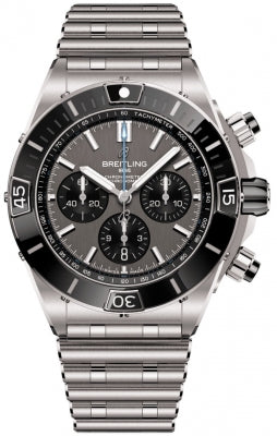 Breitling Super Chronomat Szary 44mm Tytan