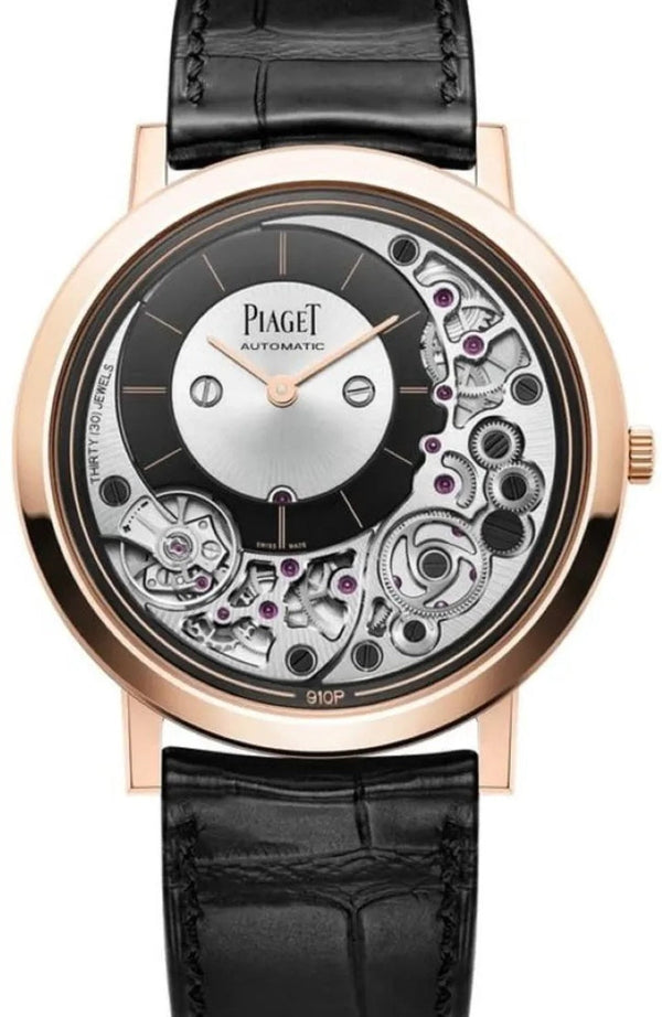 Piaget Altiplano Szkieletowany 41 mm Złoto różowe