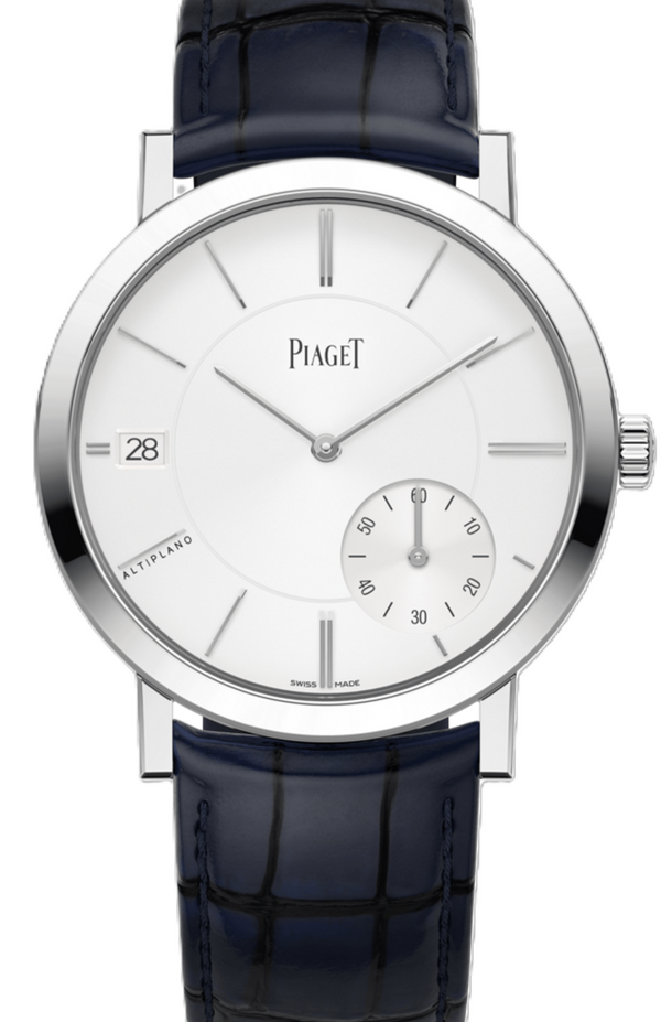 Piaget Altiplano Szary 40 mm Złoto białe
