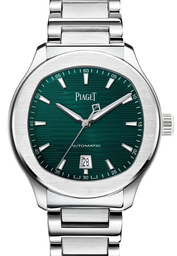 Piaget Polo Zielony 42 mm Stal