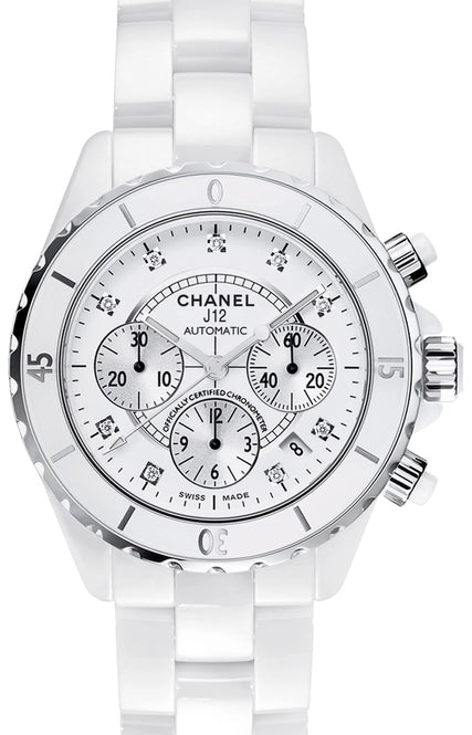 Chanel J12 Biały 41 mm Ceramika